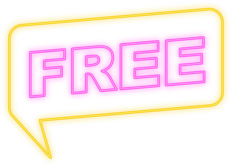 free neon signboard banner